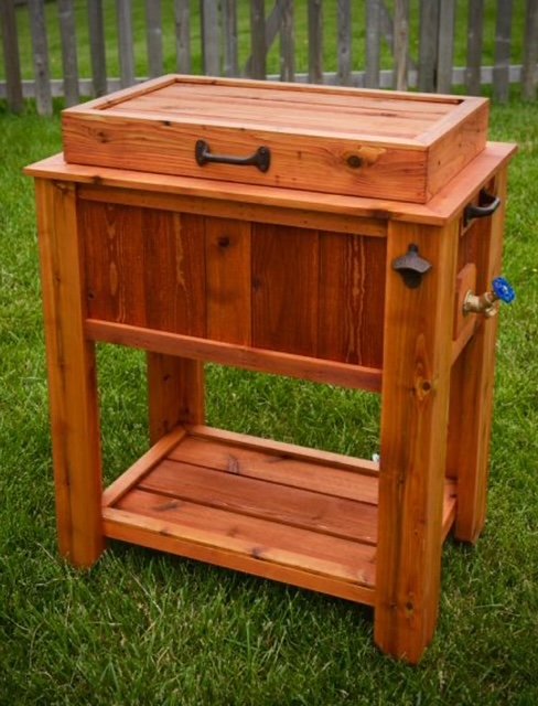 Handmade Wooden Coolers